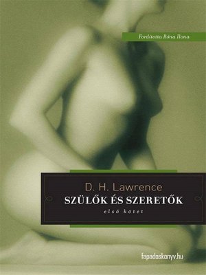 cover image of Szülők és szeretők I. kötet